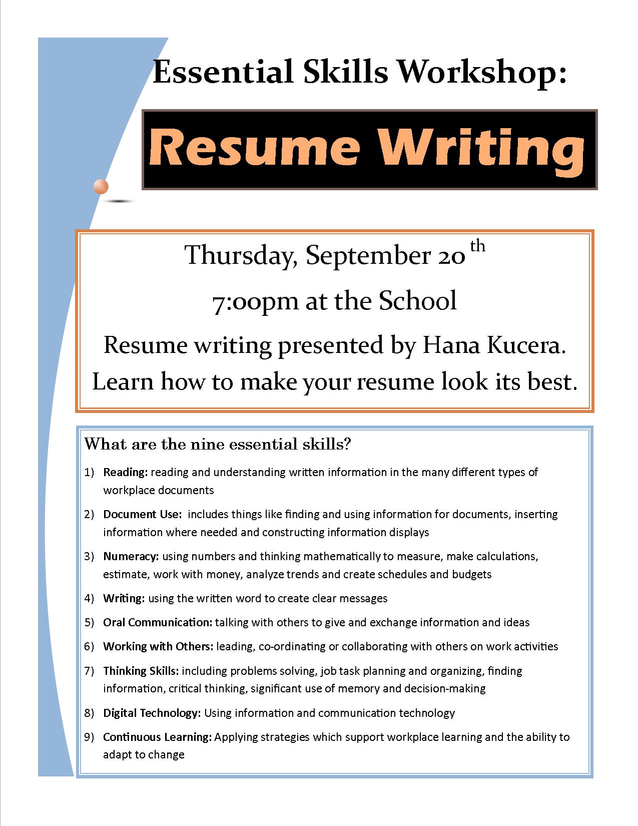 Improve Your Resume Writing Service Skills